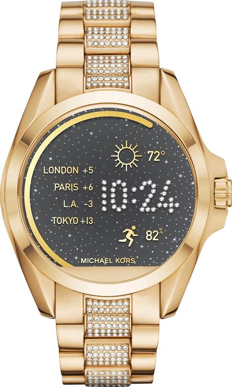 are michael kors smart watches waterproof|Michael Kors bradshaw smartwatch.